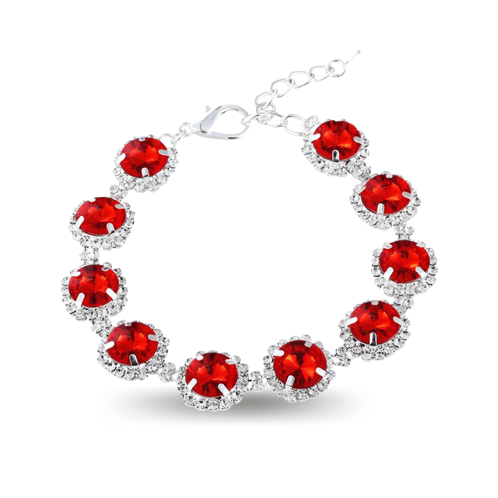 Satellite Rhinestone Jewelled Pug Necklace